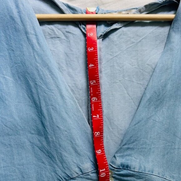 Zara Light Blue Jumpsuit - Picture 7 of 10